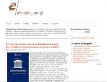 Tablet Screenshot of ebooki.com.pl